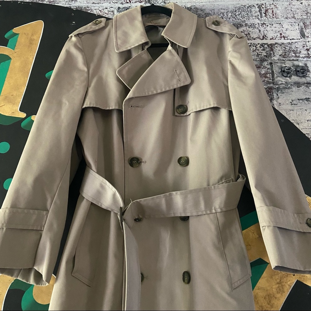 Vintage London fog trench coat